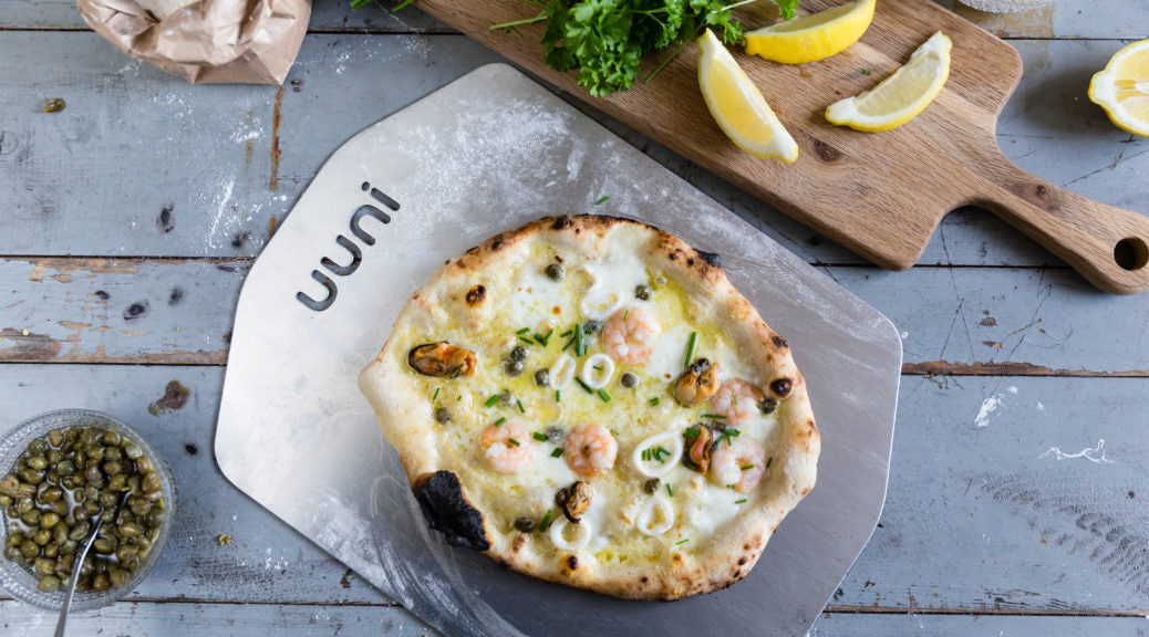 UuniPro uuni Pro uuni3 uuni 3 horno de pellets mezquite madera leña carbon gas exterior carne pizza verduras  pala de pizza